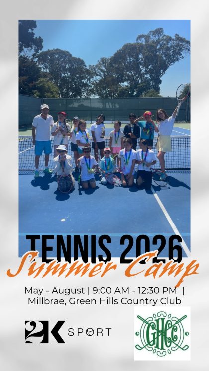 SUMMER TENNIS CAMP 2026